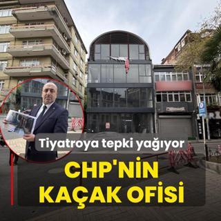 CHP'nin kaak ofisi! Tiyatroya tepki yayor
