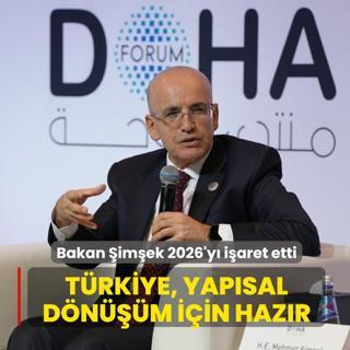 Trkiye, yapsal dnm iin hazr! Bakan imek 2026'y iaret etti