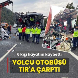 Yolcu otobs tra arpt: 6 kii hayatn kaybetti