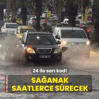 24 ile sar kod! Saanak saatlerce srecek