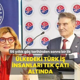 56 yllk g tarihinin ardndan bir ilk! Trk i insanlar tek at altnda