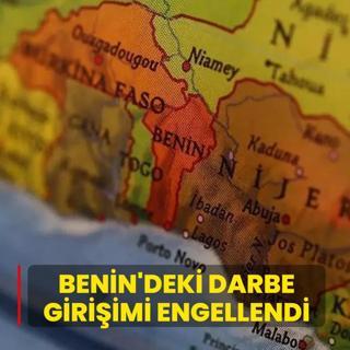 Benin'deki darbe giriimi engellendi