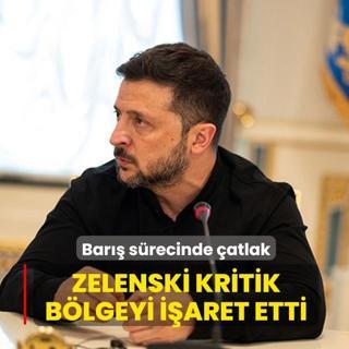 Bar srecinde atlak! Zelenski kritik blgeyi iaret etti: Hemfikir deiliz
