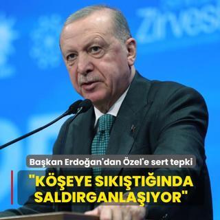 Bakan Erdoan'dan zel'e sert tepki: Keye sktnda saldrganlayor