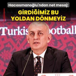 brahim Hacosmanolu'ndan net mesaj! Girdiimiz bu yoldan dnmeyiz