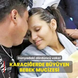 Karacierde byyen bebek mucizesi