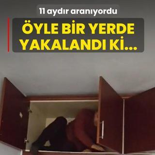 11 aydr aranyordu... yle bir yerde yakaland ki...