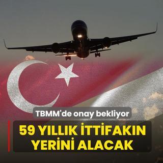 59 yllk ittifakn yerini alacak! TBMM'de onay bekliyor
