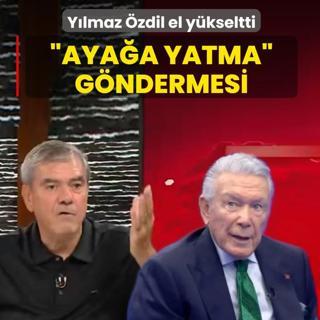 Ylmaz zdil el ykseltti! Uur Dndar'a ayaa yatma gndermesi
