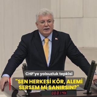 CHP'ye yolsuzluk tepkisi... Sen herkesi kr, lemi sersem mi sanrsn?