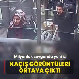 Milyonluk soygunda yeni iz! Ka grntleri ortaya kt