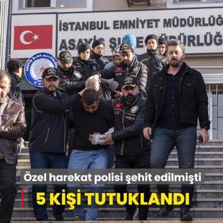 zel harekat polisi ehit edilmiti... 5 kii tutukland