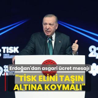 Bakan Erdoan'dan asgari cret mesaj: TSK elini tan altna koymal