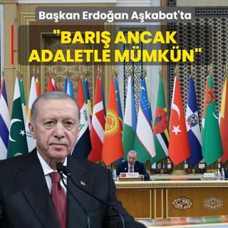 Bakan Erdoan Uluslararas Bar ve Gven Forumu'nda! Bar ancak adaletle mmkn