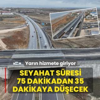 Seyahat sresi 75 dakikadan 35 dakikaya decek: Yarn hizmete giriyor