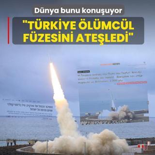 Dnya bunu konuuyor: Trkiye lmcl fzesini ateledi