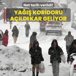 Net tarih verildi! Ya koridoru ald, kar geliyor