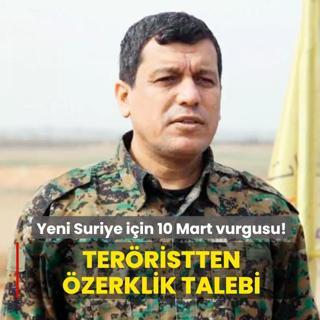 Terristten zerklik talebi