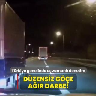 81 ilde d�zensiz g�� denetimi: 55 organizat�r yakaland�