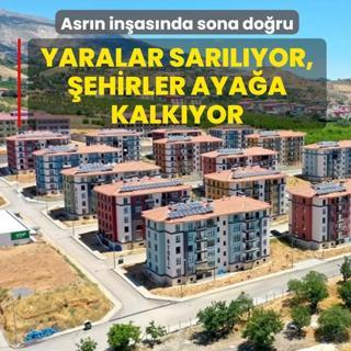 Yaralar sar�l�yor, �ehirler aya�a kalk�yor: Asr�n in�as�nda sona do�ru