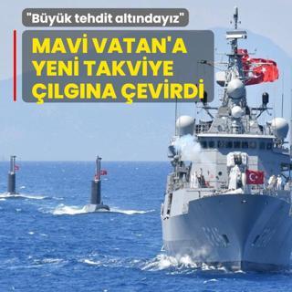 Mavi Vatan'a yeni takviye sonras� ��lg�na d�nd�ler: Bu e�siz silah kar��s�nda b�y�k tehdit alt�nday�z