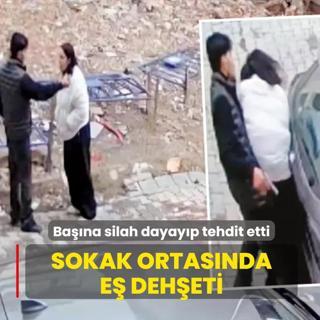 Sokak ortas�nda e� deh�eti