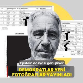 Epstein dosyas� geni�liyor... Demokratlar yeni foto�raflar yay�nlad�