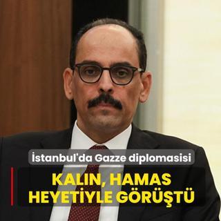 M�T Ba�kan� Kal�n, Hamas Heyetiyle g�r��t�