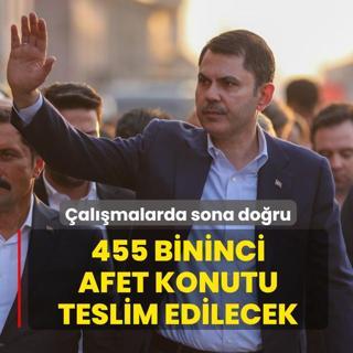 455 bininci afet konutu teslim edilecek! Bakan Kurum haz�rl�klar� inceledi