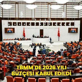 TBMM'de 2026 y�l� b�t�esi kabul edildi