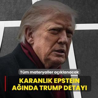 Epstein'in karanl�k a��nda Trump detay�: T�m materyaller a��klanacak