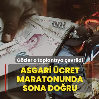 Asgari �cret maratonunda sona do�ru... G�zler o toplant�ya �evrildi