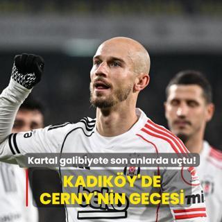 Kad�k�y'de Cerny'nin gecesi! Kartal galibiyete son dakikalarda u�tu