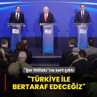 Akdeniz'deki ��er ittifak��na sert ��kt�: T�rkiye ile bertaraf edece�iz