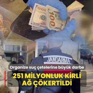 Organize su� �etelerine b�y�k darbe! 251 milyonluk kirli a� ��kertildi