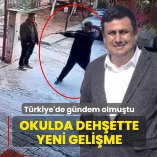 Okul m�d�r�n� t�fekle vurmu�tu! Yeni geli�me