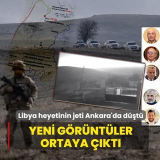 Libya heyetinin jeti Ankara'da d��t�! Yeni g�r�nt�ler ortaya ��kt�