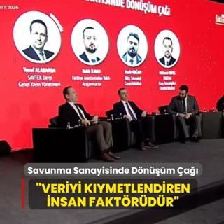 Ak�am Future&Trends Summit... Savunma Sanayisinde D�n���m �a��: Veriyi k�ymetlendiren insan fakt�r�d�r