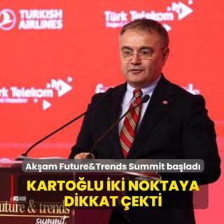 Ak�am Future&Trends Summit... Ak�am Gazetesi GYY Mustafa Karto�lu: Savunma ve yerle�imde d�n���mden bahsediyoruz