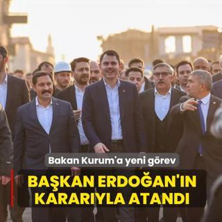 COP ba�kanl��� Bakan Kurum'a emanet! �Onur duydum�