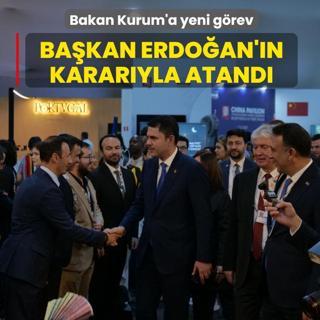 Bakan Kurum'a yeni g�rev! Ba�kan Erdo�an'�n karar�yla atand�