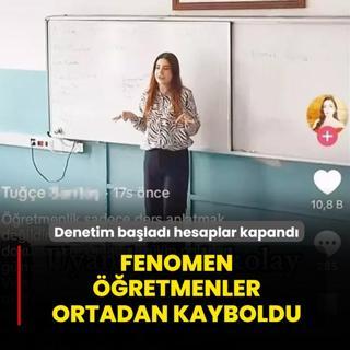 Denetim ba�lad� hesaplar kapand�: Fenomen ��retmenler ortadan kayboldu