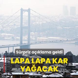 S�rpriz a��klama geldi: Lapa lapa ya�acak