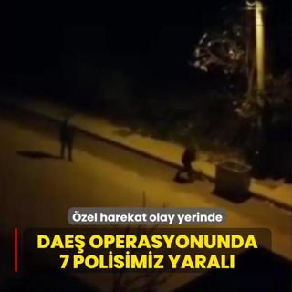 DAE� operasyonunda polise ate� a��ld�! 7 yaral�