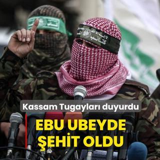 Kassam Tugaylar� duyurdu: Ebu Ubeyde �ehit oldu