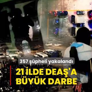 21 ilde ter�r �rg�t� DEA�'a b�y�k darbe: 357 ��pheli yakaland�