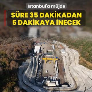 �stanbul'a t�nel m�jdesi: Seyahat s�resi 35 dakikadan 5 dakikaya inecek