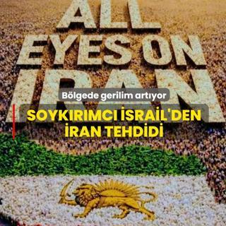 B�lgede gerilim art�yor... Soyk�r�mc� �srail'den �ran payla��m�