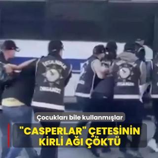 �Casperlar� �etesinin kirli a�� ��kt�! �ocuklar� bile kullanm��lar