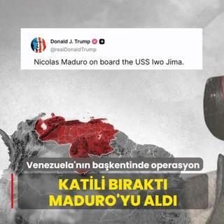 Katili b�rakt� Maduro'yu ald�
